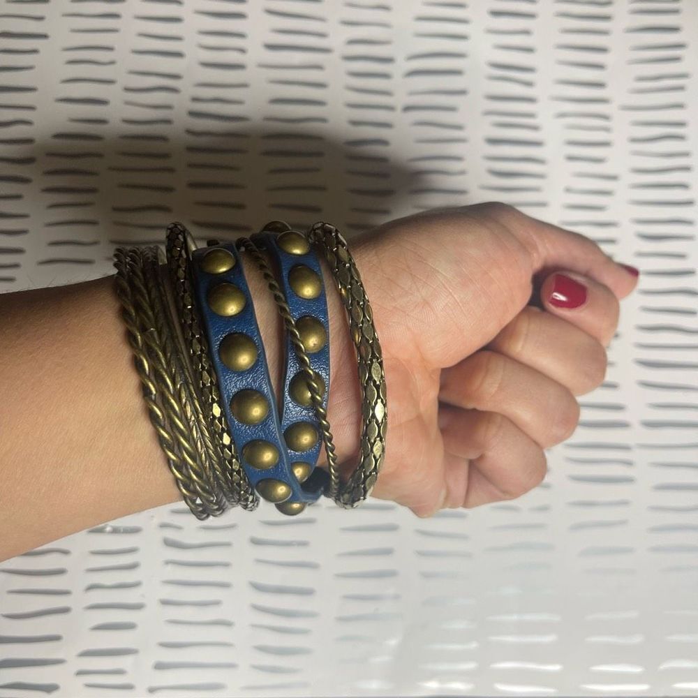 7 pretty bangle bracelet set